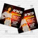 R'n'B' Saturdays - Flyer PSD Template