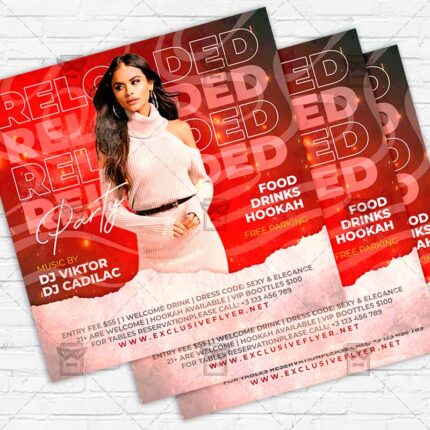 Reloaded Party - Flyer PSD Template