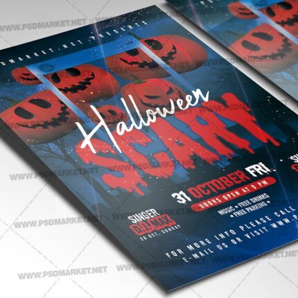 Download Scary Halloween Template 2