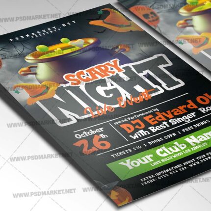 Download Scary Night Template 2