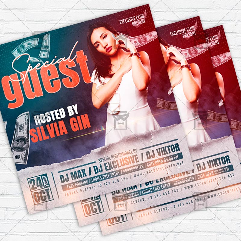 special_guest_night-premium-instagramflyer-template-1.jpg Special Guest Night - Flyer PSD Template
