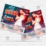 Special Guest Night - Flyer PSD Template