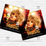 Trap Music - Flyer PSD Template