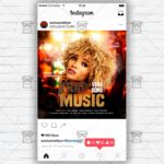 Trap Music - Flyer PSD Template