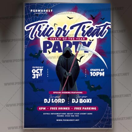 Download Trick or Treat Template 1