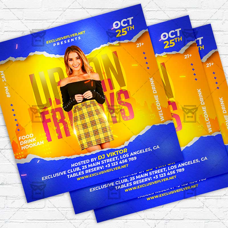 urban_fridays-premium-instagramflyer-template-1.jpg Urban Fridays - Flyer PSD Template