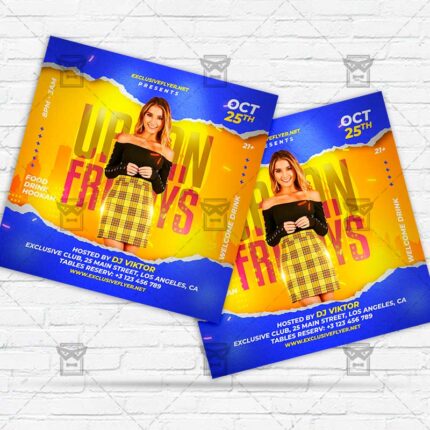 Urban Fridays - Flyer PSD Template