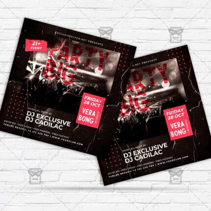 Big Party - Flyer PSD Template | ExclusiveFlyer
