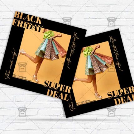 Black Friday Deal - Flyer PSD Template | ExclusiveFlyer