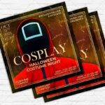 Cosplay Night - Flyer PSD Template | ExclusiveFlyer
