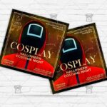 Cosplay Night - Flyer PSD Template | ExclusiveFlyer