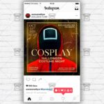 Cosplay Night - Flyer PSD Template | ExclusiveFlyer