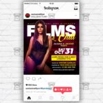 Films and Chill - Flyer PSD Template | ExclusiveFlyer