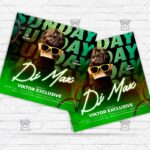 Funday Sunday - Flyer PSD Template | ExclusiveFlyer