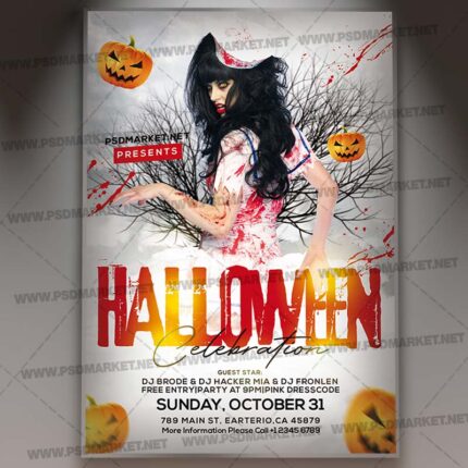 Download Halloween Celebration Template 1