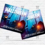 Halloween Scarry Night - Flyer PSD Template | ExclusiveFlyer
