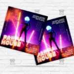 Party House - Flyer PSD Template | ExclusiveFlyer