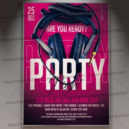Download Party Night Template 1