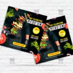 Sandwich Day Celebration - Flyer PSD Template | ExclusiveFlyer