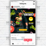 Sandwich Day Celebration - Flyer PSD Template | ExclusiveFlyer