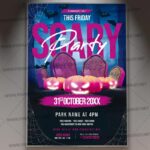 Download Scary Party Night Template 1