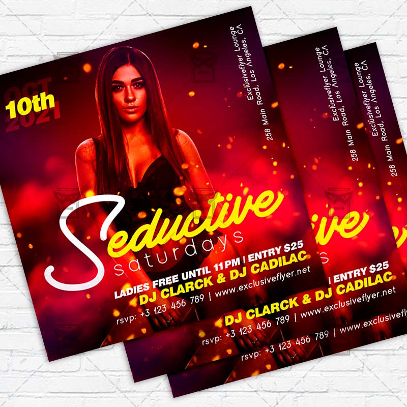 seductive_saturdays-premium-instagramflyer-template-1.jpg Seductive Saturdays - Flyer PSD Template | ExclusiveFlyer