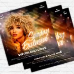 Sunday Exclusive - Flyer PSD Template | ExclusiveFlyer