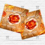 Thanksgiving Eve - Flyer PSD Template | ExclusiveFlyer