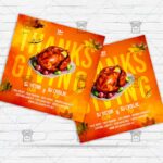 Thanksgiving Night - Flyer PSD Template | ExclusiveFlyer