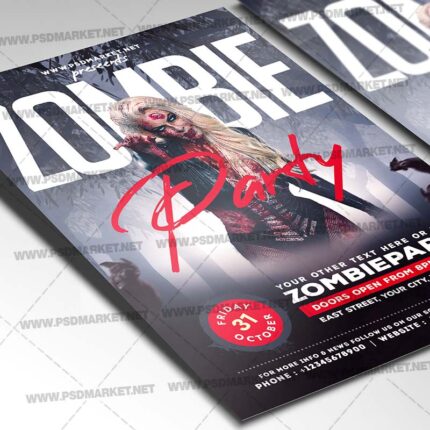 Download Zombie Party Template 2