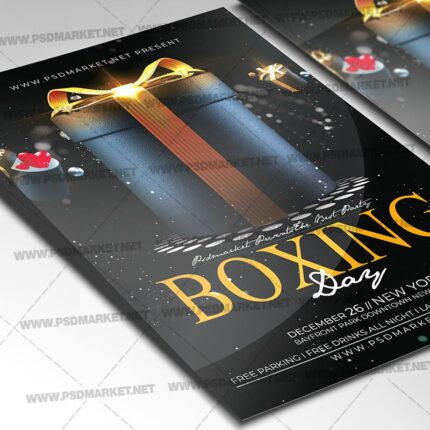 Download Boxing Gift Day Event Template 2