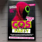Download Cos Play Party Template 1