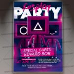 Download Cosplay Night Template 1