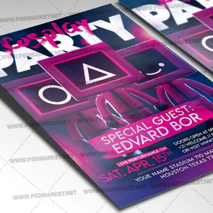 Download Cosplay Night Template 2