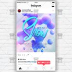 Dance Show - Flyer PSD Template | ExclusiveFlyer