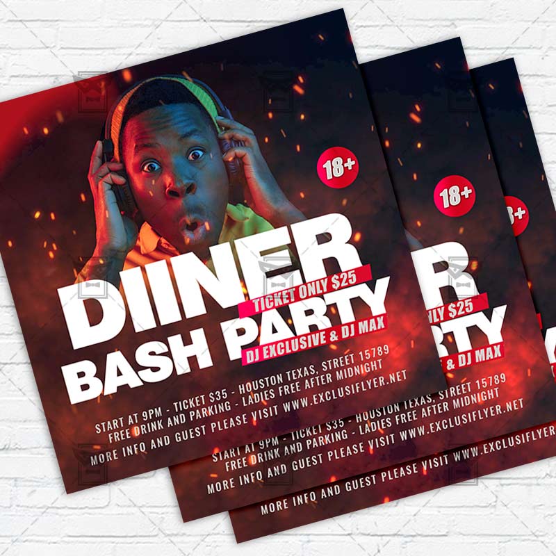 dinner_shop-premium-instagramflyer-template-1.jpg Dinner Bash - Flyer PSD Template | ExclusiveFlyer