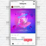 EDM Night - Flyer PSD Template | ExclusiveFlyer