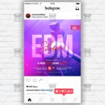 EDM Show - Flyer PSD Template | ExclusiveFlyer