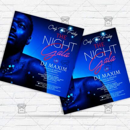 Gala Night - Flyer PSD Template | ExclusiveFlyer