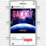 Galaxy Party - Flyer PSD Template | ExclusiveFlyer