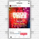 Good Vibes - Flyer PSD Template | ExclusiveFlyer