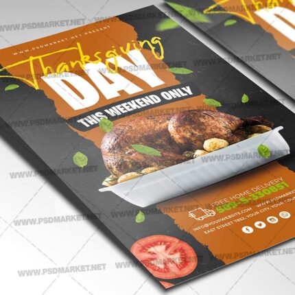 Download Happy Thanksgiving Day Template 2
