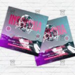 Insomnia Party - Flyer PSD Template | ExclusiveFlyer