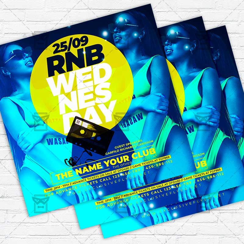 rnb_wednessdays-premium-instagramflyer-template-1.jpg RnB Wednesdays - Flyer PSD Template | ExclusiveFlyer