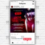 Social Thirstdays - Flyer PSD Template | ExclusiveFlyer