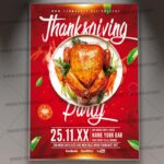 Download Thanks Giving Party Event Template 1