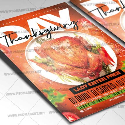 Download Thanksgiving Day Party Template 2
