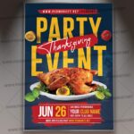 Download Thanksgiving Party Event Template 1