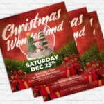 Christmas Wonderland - Flyer PSD Template | ExclusiveFlyer