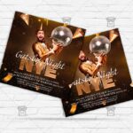 Gatsby New Year - Flyer PSD Template | ExclusiveFlyer